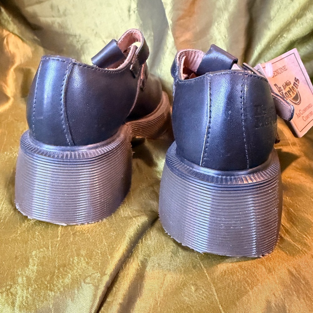 Dr. Martens Black Chunky Buckle Mary Janes - Picture 5 of 8
